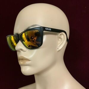 Vtg 80’S ICICLES PRO I Black Titanium unisex sunglasses. Made in JAPAN.